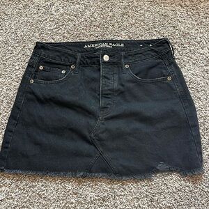 American Eagle Black Mini Skirt